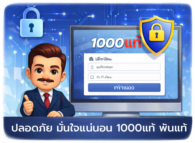ความปลอดภัยการเข้าสู่ระบบ 1000แท้ puntae
